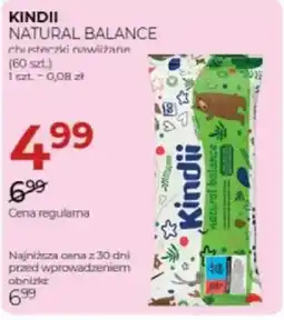 Jawa Drogerie Kindii Natural Balance chusteczki nawilżane oferta