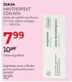 Jawa Drogerie Ziaja Mintperfekt Szalwia oferta