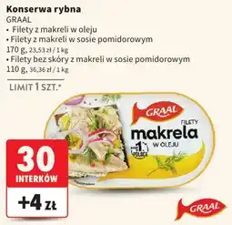 Intermarche Filety z makreli w oleju oferta