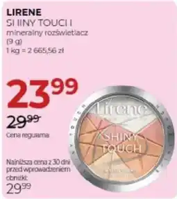 Jawa Drogerie Lirene Si Ilny Touci I mineralny rozświetlacz oferta