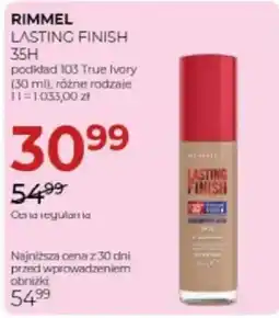 Jawa Drogerie Rimmel Lasting Finish 35h oferta