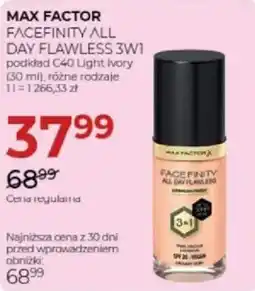 Jawa Drogerie Max Factor Facefinity All Day Flawless oferta