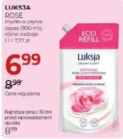 Jawa Drogerie Luksja mydło w płynie oferta