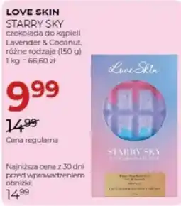 Jawa Drogerie Love Skin Starry Sky czekolada do kąpieli Lavender & Coconut oferta