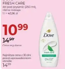 Jawa Drogerie Dove żel pod prysznic oferta
