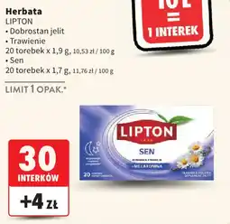 Intermarche Herbata LIPTON SEN oferta