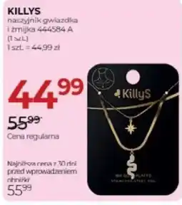 Jawa Drogerie KillyS naszyjnik gwiazdka i żmijka oferta