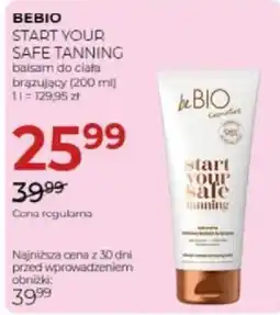 Jawa Drogerie Bebio start your safe tanning balsam do ciała brązujący oferta