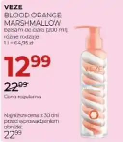 Jawa Drogerie Veze blood orange marshmallow balsam do ciała oferta
