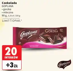 Intermarche Czekolada Goplana Klasyczna Gorzka oferta