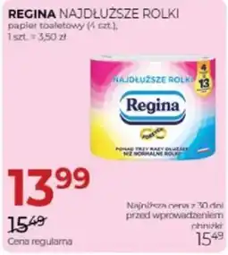Jawa Drogerie Papier toaletowy Regina Najdłuższe Rolki oferta