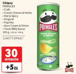 Intermarche Chipsy PRINGLES oferta