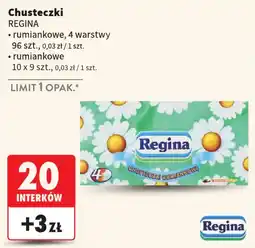 Intermarche Chusteczki Regina rumiankowe oferta