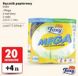 Intermarche Ręcznik papierowy Foxy Mega oferta
