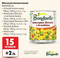 Intermarche Kukurydza Złocista z Groszkiem oferta