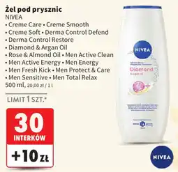 Intermarche Żel pod prysznic NIVEA Diamond & Argan Oil oferta