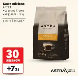 Intermarche Kawa mielona Astra Łagodna Crema oferta
