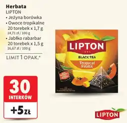 Intermarche Herbata LIPTON oferta