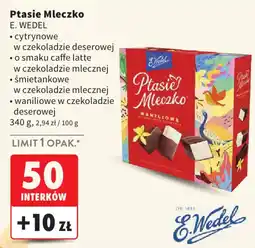 Intermarche Ptasie Mleczko E. Wedel oferta