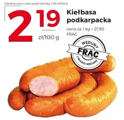 Frac Kiełbasa podkarpacka FRAC oferta