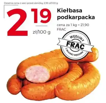 Kiełbasa podkarpacka FRAC