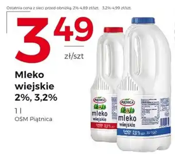 Mleko wiejskie OSM Piątnica