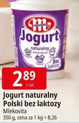 E.Leclerc Jogurt naturalny bez laktozy Mlekovita oferta