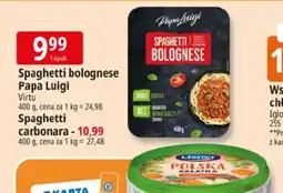 E.Leclerc Spaghetti bolognese Papa Luigi oferta