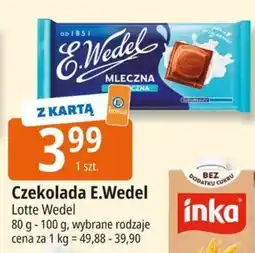 E.Leclerc Czekolada E.Wedel oferta