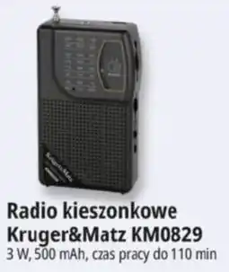 E.Leclerc Radio kieszonkowe Kruger&Matz KM0829 oferta