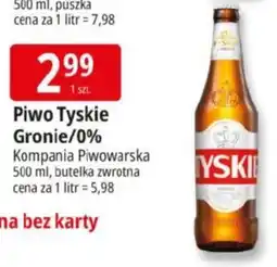 E.Leclerc Piwo Tyskie Gronie/0% oferta
