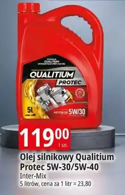 E.Leclerc Olej silnikowy Qualitium Protec 5W-30/5W-40 oferta