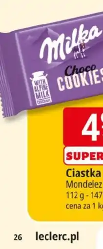 E.Leclerc Milka Choco Cookies oferta