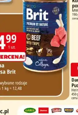 E.Leclerc Brit Premium by Nature Beef with Tripe oferta