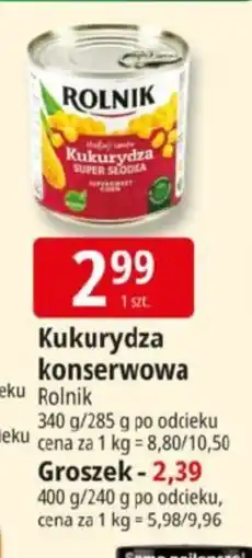 E.Leclerc Kukurydza konserwowa Rolnik oferta