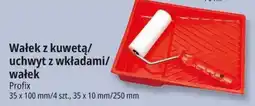 E.Leclerc Wałek z kuwetą/uchwyt z wkładami/wałek Profix oferta