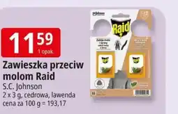 E.Leclerc Zawieszka przeciw molom Raid S.C. Johnson oferta