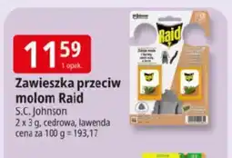 E.Leclerc Zawieszka przeciw molom Raid S.C. Johnson oferta