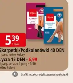 E.Leclerc Skarpetki/Podkolanówki Tisja oferta