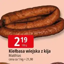 E.Leclerc Kiełbasa wiejska z kija oferta