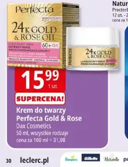 E.Leclerc Krem do twarzy Perfecta Gold & Rose oferta