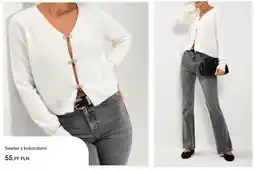 Sinsay Sweter z kokardami Sinsay oferta