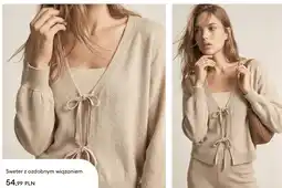 Sinsay Sweter z ozdobnym wiązaniem oferta
