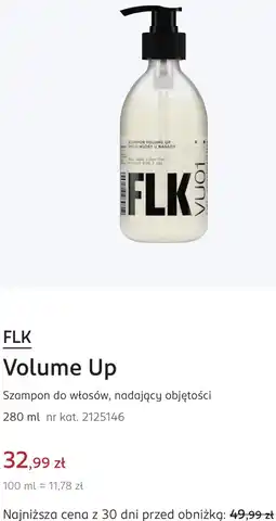Rossmann FLK Volume Up Szampon do włosów, nadający objętości oferta