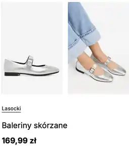 CCC Baleriny skórzane Lasocki oferta