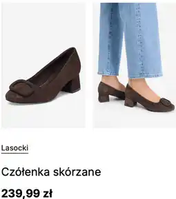CCC Lasocki Czółenka skórzane oferta