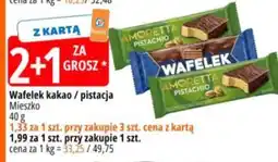 E.Leclerc Wafelek kakao / pistacja Mieszko Amoretta oferta
