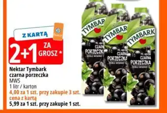 Nektar Tymbark Czarna Porzeczka 1 litr