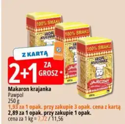 E.Leclerc Makaron krajanka Pawpol oferta