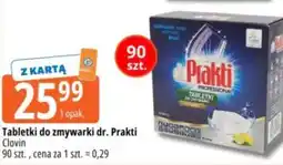 E.Leclerc Tabletki do zmywarki dr. Prakti Clovin oferta